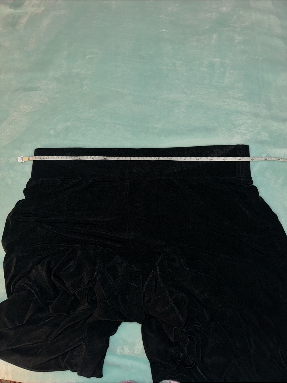 Chico’s Black Cropped Travelers Wide Leg Pants - Picture 5 of 6